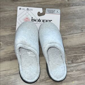 Isotoner Soft Gray Slippers